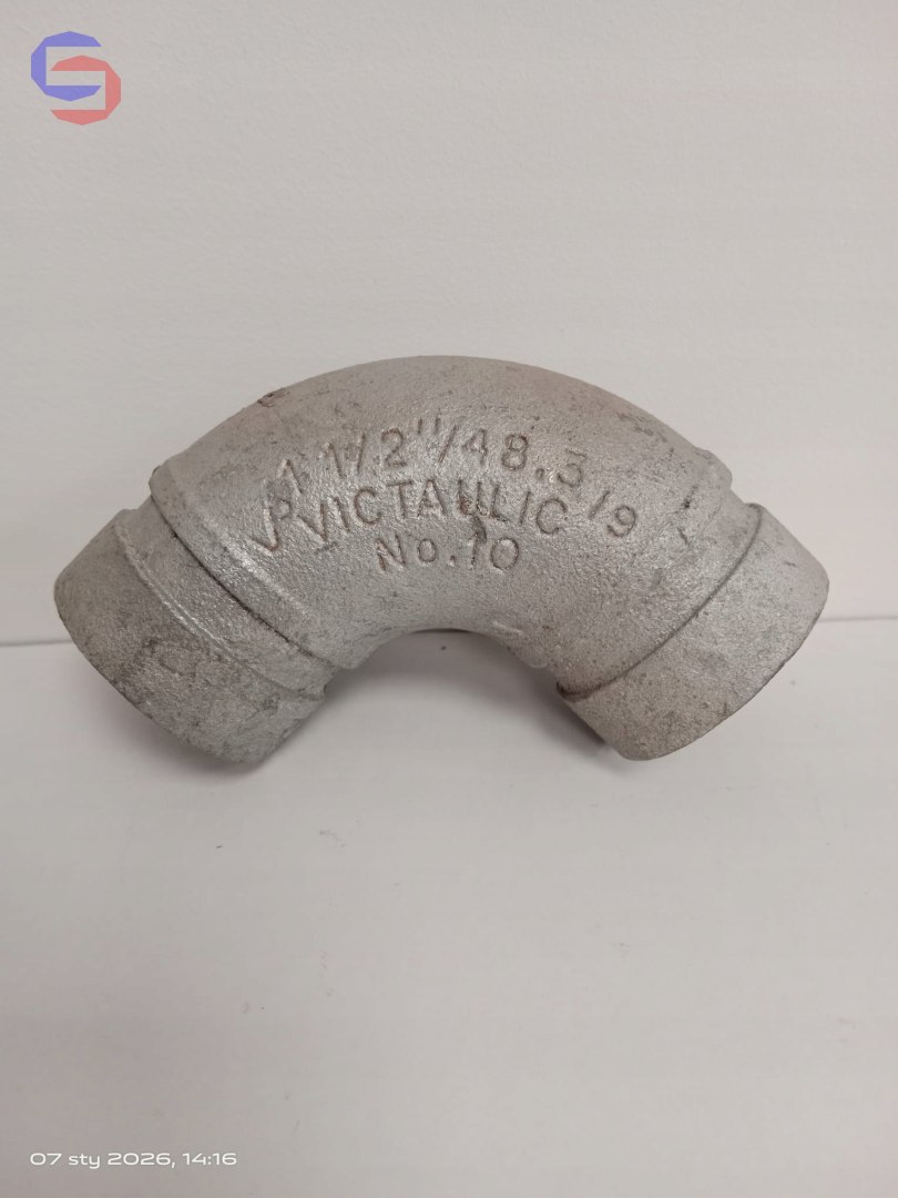 Kolano Victaulic NO 10 90° DN40 ocynkowane